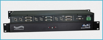 Model 7296 2-Channel MDR/MXR A/B Switch with RS232 Serial Remote